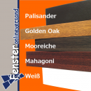 Abdeckleiste - Fensterleiste Mahagoni 25 mm