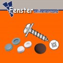 Fensterbankschrauben VPE 25 wei