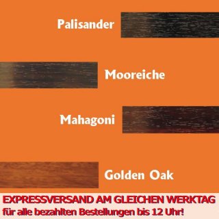 Abdeckleiste Flachleiste Fensterleiste Dekor foliert Kunststoff PVC Leiste