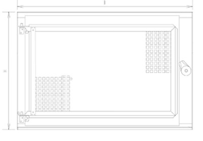 AKF Stahl Kellerfenster Normgröße Stahlkellerfenster verzinkt inkl. 4