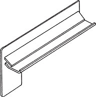 Aluminiumabschluss ohne Putzkante