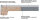 Werzalit Fensterbank Exclusiv Metallic Tiefe 250 mm 1100 mm lang mit Kunststoffabschluss
