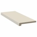 Werzalit Fensterbank Exclusiv Creme Tiefe 150 mm 1500 mm mit ABS Laengs- und Seitenkanten