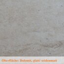 Werzalit Fensterbank Exclusiv Dolomit Tiefe 400 mm 1100 mm mit ABS Kante zweiseitig
