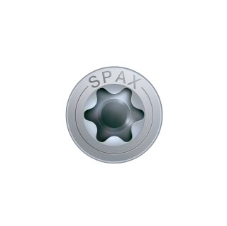 Spax Schrauben mit T-Star plus Senkkopf, galv. verzinkt gelb chromatiert, Durchmesser: 3,5 Länge: 40 50 Stück