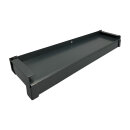 Gutmann Aluminium Fensterbank anthrazit RAL 7016 180 1200 ohne Seitenabschluss