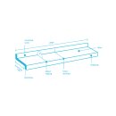 Gutmann Aluminium Fensterbank anthrazit RAL 7016 210 2400 ohne Seitenabschluss