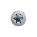 SPAX-Verlegeschrauben Senkkopf, T-Star plus mit Fräsrippen, 4CUT-Spitze Fixiergewinde, Abmessungen: 4,5 x 50, 100 Stück