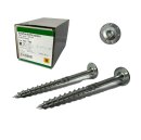 Konstruktionsschraube für den Holzbau, I-Stern Tellerkopf/ Senkkopf