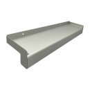 Aluminium Fensterbank silber EV1, Ausladung: 90 mm,...