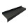 Aluminium Fensterbank dunkelbronze, Ausladung: 180 mm, Rasterlänge: 600 mm ohne Seitenabschluss