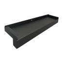 Aluminium Fensterbank dunkelbronze, Ausladung: 260 mm,...