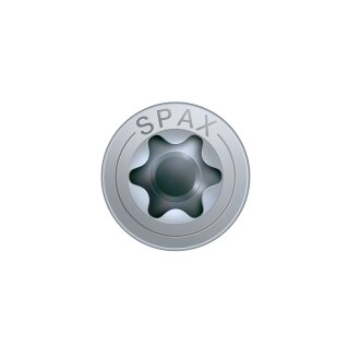 Spax Schrauben mit T-Star plus Senkkopf, galv. verzinkt gelb chromatiert, Durchmesser: 3,5 Länge: 16 100 Stück