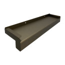 Aluminium Fensterbank mittelbronze, Ausladung: 210 mm,...