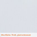 Werzalit Fensterbank Compact S18 Weiß Tiefe 250 mm 700 mm mit ABS Kante zweiseitig