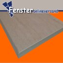 Werzalit Fensterbank Compact S18 Dolomit Tiefe 200 mm 1100 mm mit ABS Kante einseitig