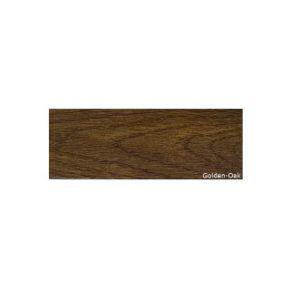 Abdeckleiste farbig foliert Golden Oak 40 mm