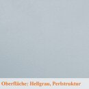 Werzalit Fensterbank Compact S18 Hellgrau, Perlstruktur Tiefe 100 mm 1300 mm mit ABS Kante zweiseitig