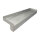 Aluminium Fensterbank blank Tiefe 90 mm 1400 mm Aluminiumabschluss ohne Putzkante (Paar)