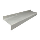 Aluminium Fensterbank blank Tiefe 195 mm 900 mm ohne...