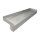 Aluminium Fensterbank blank Tiefe 240 mm 900 mm Aluminiumabschluss ohne Putzkante (Paar)