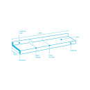 Gutmann Aluminium Fensterbank anthrazit RAL 7016 70 1300 Aluminiumabschluss ohne Putzkante