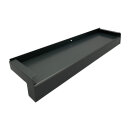 Gutmann Aluminium Fensterbank anthrazit RAL 7016 90 2100 Aluminiumgleitabschluss