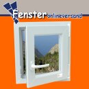 AKF Kunststoff Fenster SF 100 in weiß mit Isolierglas 24 mm