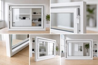 Kunststoffkellerfenster mit Isolierglas 2.0
