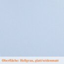 Werzalit Innenfensterbank Expona, Oberfläche hellgrau glatt, Tiefe 146 mm 1300 mm mit ABS Seitenkanten