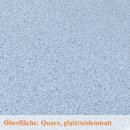 Werzalit Innenfensterbank Expona, Oberfläche quarz Tiefe 296 mm 1000 mm mit ABS Seitenkanten