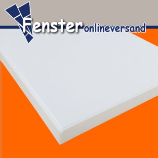 Werzalit Fensterbank Compact S18 Polarweiß Tiefe 150 mm 600 mm ohne Seitenabschluss